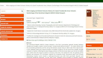 A new publication has been published about the volcanic heritage of the Palóc Geopark