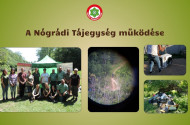 Előadás a Nógrádi Tájegység működéséről