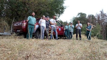 Élőhelykezelés a Bosch csapatával karöltve