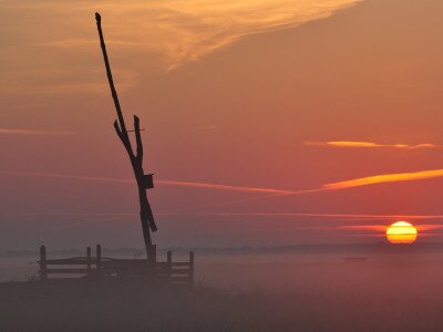 Napfelkelte a Borsodi-Mezőségen Fotó: Seres Mihály Nándor