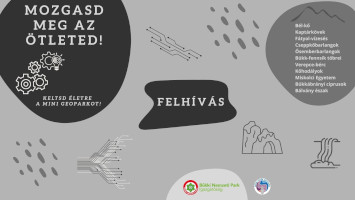Mozgasd meg az ötleted, keltsd életre a Mini Geoparkot! - Pályázati felhívás