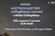 Ráadás AsztroGasztro csillagfényes vacsora a Bükki Csillagdában