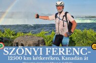 Szőnyi Ferenc – 12 500 km kétkeréken, Kanadán át