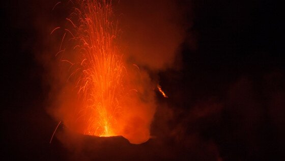 The volcanic catastrophe