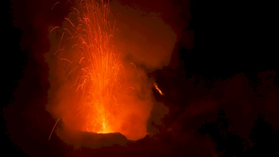 The volcanic catastrophe
