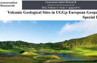 Volcanism of the European Geoparks in a journal