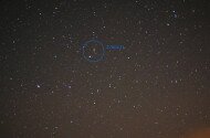 We managed to photograph the approaching comet C/2022 E3