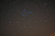 We managed to photograph the approaching comet C/2022 E3
